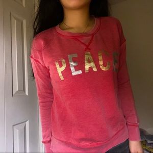 American Eagle Peace Sweatshirt